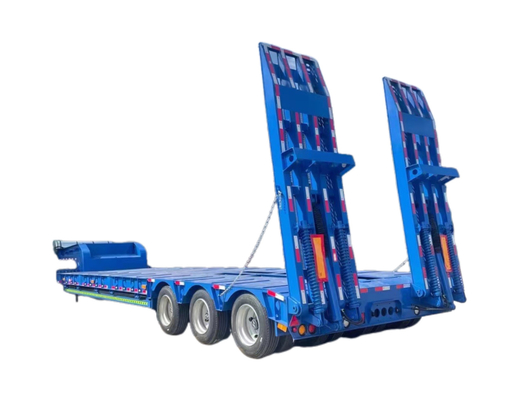 Trọng lượng tối đa 15001-20000 kg Semi-trailer thấp cho nhu cầu vận chuyển hạng nặng