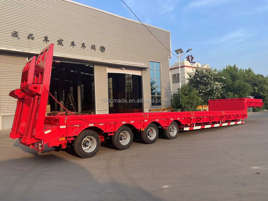 CIMC 60-100 tấn tùy chỉnh tải trọng rộng thấp giường bán xe kéo