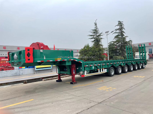 CIMC 2 trục 3 trục 4 trục 5 trục 6 trục 100 tấn xe tải vận chuyển container