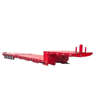 CIMC Heavy Duty Semi-Trailer Lowboy với dung lượng tải 30T 100T 3 trục 4 trục