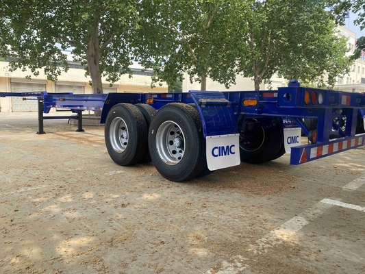 CIMC Chi phí hiệu quả thép xương 3 trục 28 tấn vận chuyển hàng hóa bán xe kéo
