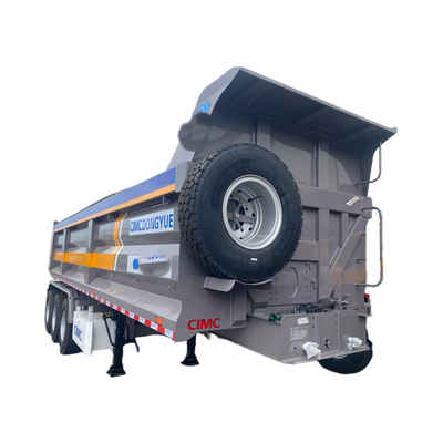 CIMC Factory 3 axle Trung Quốc xe tải hàng hóa trailer dump bán trailer dump truck
