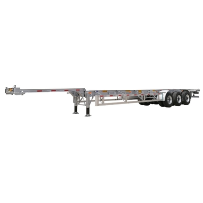 Trung Quốc của CIMC 3 Axle Container Transport Semi-Trailer với hệ thống treo cơ khí hoặc không khí
