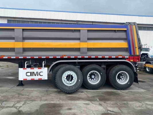 CIMC Truck bán ốc 3 trục hiệu suất cao Truck vận chuyển hàng tồn kho