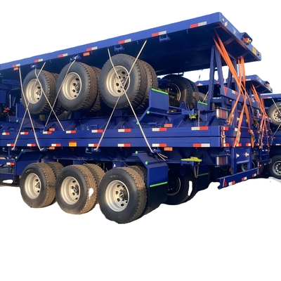 CIMC Trung Quốc Nhà sản xuất bán trực tiếp 3 trục Giá giảm giá chất lượng cao Semi trailer flatbed