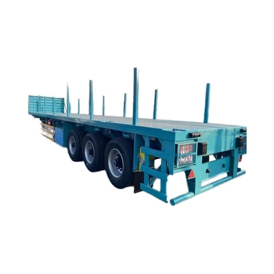 3 trục Heavy-Duty Fatbed Semi Trailer bán ở châu Phi: Được thiết kế để vận chuyển ổn định và hiệu quả các tải trọng quá lớn