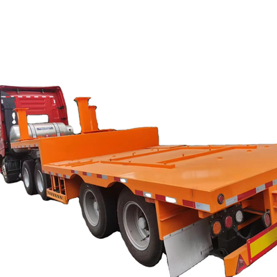 CIMC 40/ 45ft 2 Xích khung không gian cấu trúc thép cường độ cao 16Mn thép hàn dọc chùm