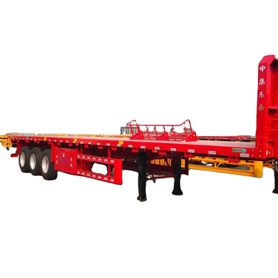 Có thể kéo 2040 feet của các container quốc tế được làm bằng thép cường độ cao đa chức năng phẳng bán xe kéo