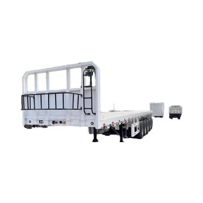 CIMC Heavy-Duty Fatbed Semi Trailer: Được thiết kế để vận chuyển ổn định và hiệu quả các tải trọng quá lớn và thiết bị nặng