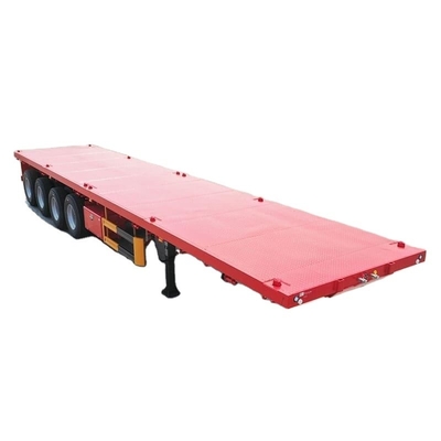 CIMC New bán nóng 4-axle bán treo xe tải treo Trung Quốc nhà sản xuất bán trực tiếp flatbed bán treo
