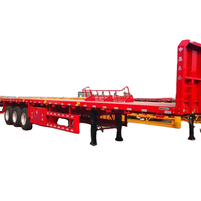 CIMC 2/3/4 trục nhà máy mới tùy chỉnh 12m 13m 14m 40t 60t 80t 100t châu Phi container vận chuyển hàng hóa sàn phẳng sàn bán trailer