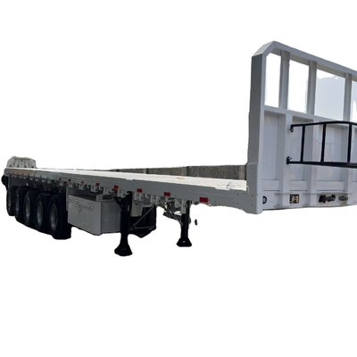 CIMC 5 trục 40ft kéo dài dây thừng kéo dài Euphores và móc giúp gắn hàng hóa Flatbed boong xe tải máy kéo Semi-trailer