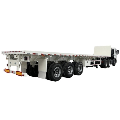 CIMC thép sắt giá thấp nhất sắt 315/80r22.5 50t 13 M 3 Trục Chế độ đa năng hạng nặng xe tải phẳng xe bán kéo