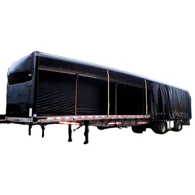 2 hoặc 3 trục công suất lớn sức mạnh bền lựa chọn kinh tế để vận chuyển hàng hóa Side Curtain Tarpaulin Cargo Truck Trailer