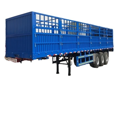Semi trailer hàng rào hiệu suất cao để bán ở châu Phi: Lý tưởng cho vận chuyển an toàn của gia súc, động vật và tải trọng nặng