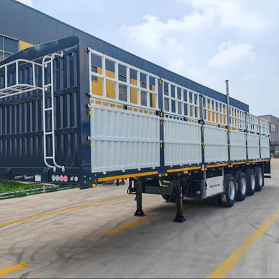 Cimc phổ biến quảng cáo xe tải tải lớn 4 trục hàng rào bán xe kéo
