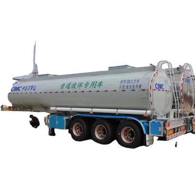 CIMC Bán hàng trực tiếp từ nhà sản xuất Trung Quốc Máy chở dầu hợp kim nhôm 3 trục Xe tải Xe chở nhiên liệu