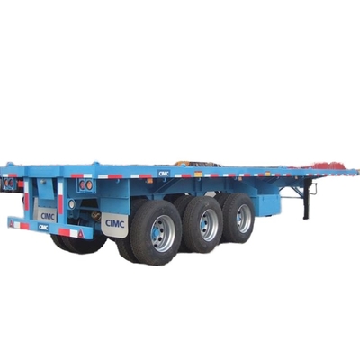 CIMC flatbed trailer thiết kế mới nhất cho hiệu suất tối ưu flatbed semi trailer