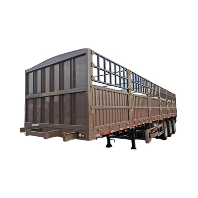 CIMC 2024 Thiết kế mới Thép hàng rào Semi trailer Truck hàng rào trailer sản phẩm