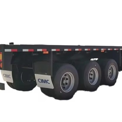 CIMC thiết kế mới nhất của xe kéo phẳng để vận chuyển hiệu quả