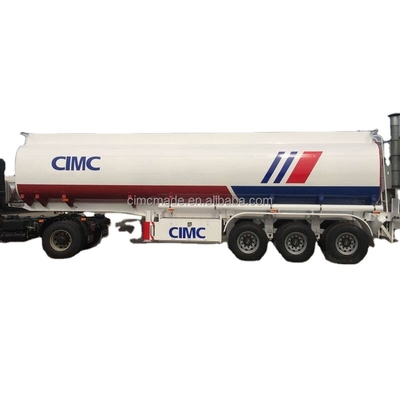 Thiết kế quy trình mới nhất của CIMC là một bán xe kéo trung bình chất lỏng ba trục làm bằng thép cường độ cao.