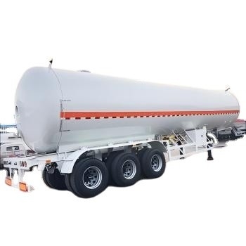 Thiết kế quy trình mới nhất của CIMC là một bán xe kéo trung bình chất lỏng ba trục làm bằng thép cường độ cao.