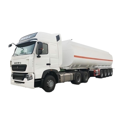 CIMC Thiết kế mới xe tăng nhiên liệu thép không gỉ xe tải chuyển động bằng tay động cơ diesel 6x4 bánh lái cho lưu trữ dầu và nước