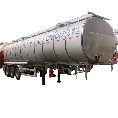 CIMC 3 trục sắt S30408 11450*2500*3900mm tổng khối lượng 40T khối lượng vỉa hè 8200 sử dụng EHA cuối đĩa độ dày 4,5mm bình thường bể chất lỏng