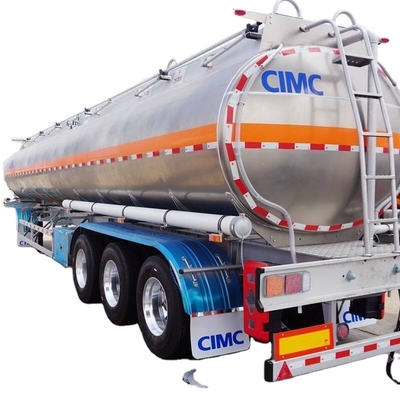 CIMC 33000 40000 45000 50000 60000 Lít 3 trục Nhôm hợp kim nhiên liệu xăng xăng xăng dầu xe tăng xe bán thả