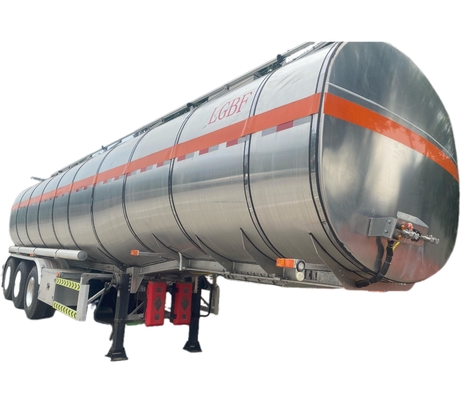 CIMC mới nhất cao độ bền hợp kim nhôm 3 trục với công suất động cơ mạnh mẽ của 25000-70000L bình dầu nhiên liệu diesel bán trailer