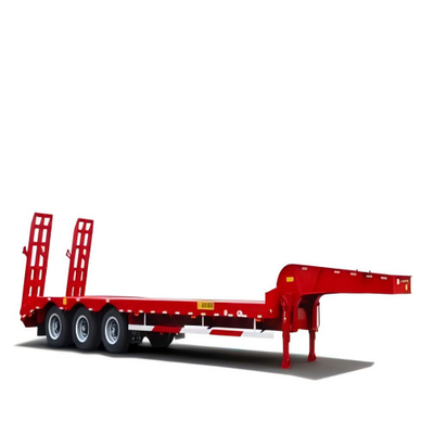 Cao chất lượng thép tùy biến ba và bốn trục CIMC thấp xe bán treo xe tải treo