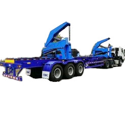Side Loader Semi-trailer được tối ưu hóa cho việc tải container hiệu quả và thả tải tăng cường sự ổn định và an toàn