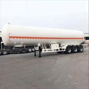 LNG Tank Semi Trailer An toàn cao cho vận chuyển khí dầu hóa lỏng an toàn và hiệu quả