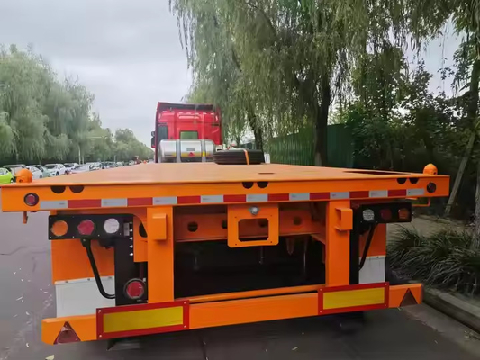 Cục hai đường sắt Độ dài từ 10m đến 20m Công việc nặng xe tải vận chuyển bằng phẳng thấp bán xe kéo