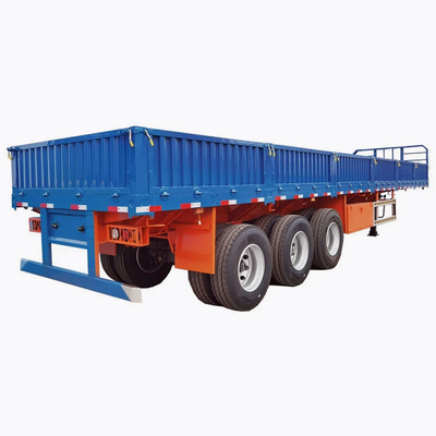 Tăng cường Heavy-Duty Side Wall Container Semi Trailer linh hoạt Durable And Efficient Container Transport