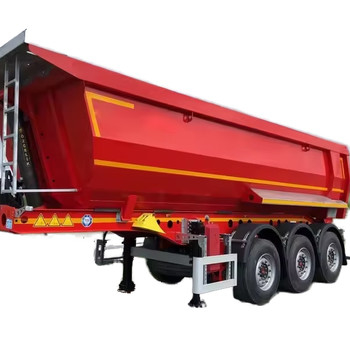Africa Heavy-Duty Dump Truck Semi Trailer: Được thiết kế để vận chuyển hiệu quả và dỡ chất liệu và chất thải