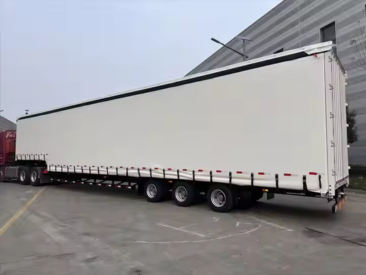 Gỗ dán chống nước 8mm Độ dày Capacity 38600kg Volume 110cmbs Truck Tarpaulin