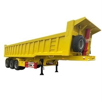 Africa Heavy-Duty Dump Truck Semi Trailer: Được thiết kế để vận chuyển hiệu quả và dỡ chất liệu và chất thải