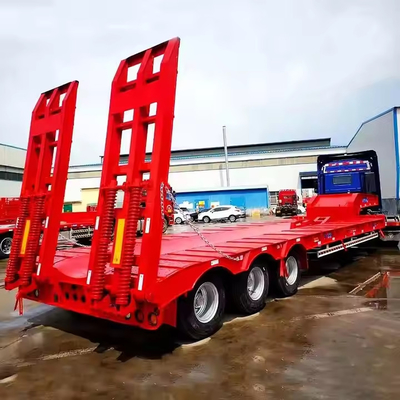 Trung Quốc 3 trục 14m Giao thông Vận tải hạng nặng Kỹ thuật khai thác mỏ Kỹ thuật lâm nghiệp Máy móc thấp Semi-trailer