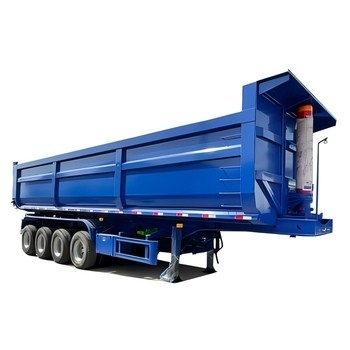 Africa Heavy-Duty Dump Truck Semi Trailer: Được thiết kế để vận chuyển hiệu quả và dỡ chất liệu và chất thải