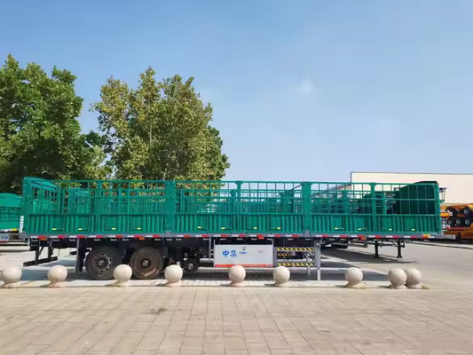 CIMC thép treo cơ khí 2/3 trục 40 feet bên tường hàng hóa hàng rào bán trailer