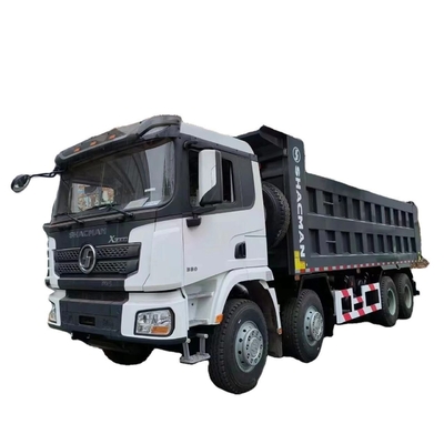 SHACMAN 6*4/8*4 Dump Truck Semi Trailer Được thiết kế để vận chuyển hiệu quả các vật liệu lớn và chất thải ở châu Phi