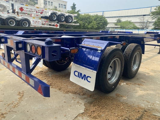 CIMC Quảng cáo Trung Quốc 3 Trình vận chuyển hàng hóa Bed Bed Axle