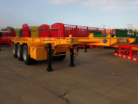 Sản phẩm chất lượng xe CIMC 3 axle skeleton bán treo
