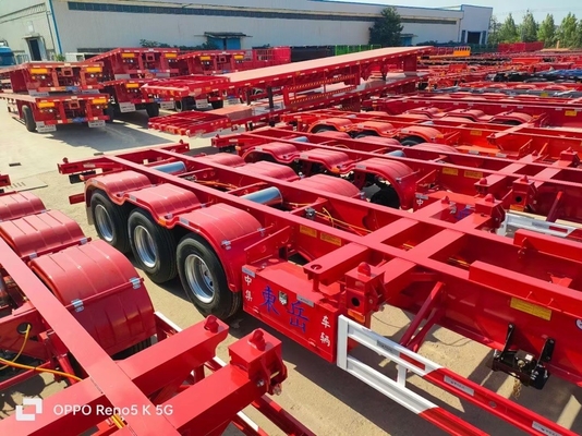 CIMC Vận tải xe 2/ 3 Axle Skeleton