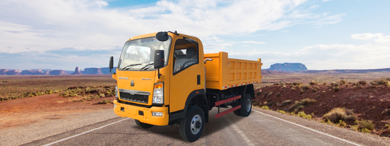 Xe tải rác hạng nhẹ Semi trailer: Hoàn hảo cho vận chuyển hiệu quả và thả tải nhỏ và vật liệu lớn