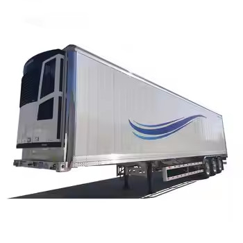 3 trục 40ft 20ft nhà máy trực tiếp carbon thép không gỉ cách nhiệt bọt đông lạnh trailer