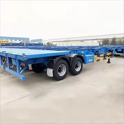 CIMC 2/3 trục Trọng lượng hữu ích 40-45 tấn 20/40 feet container Chassis Skeleton Tractor Semi-trailer