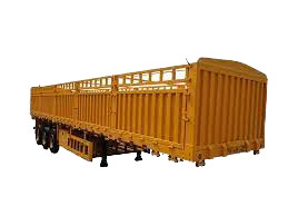 Semi-trailer hàng rào hiệu suất cao cho vận chuyển an toàn của động vật chăn nuôi và tải trọng