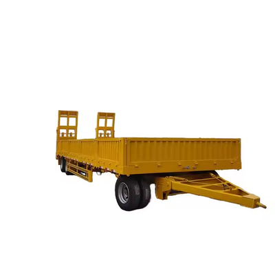 Hệ thống Ramp Hydraulic Low Bed Draw Bar Full Trailer để bán